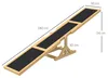 PawHut Hundewippe Hunde Agility Wippe Holz Welpenspielzeug Produktbild-Vorschau 3