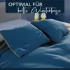 Teddy Plüsch Bettwäsche 135x200 cm Warme Winter Uni Wende Produktbild-Vorschau 4