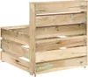 Divano da garden center realizzato con pallet di pino Anteprima dell’immagine prodotto 4