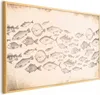 Posterpapier Poster - Subtle Little Fish 60x40 cm Tiere Produktbild-Vorschau 1