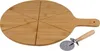 alpina Pizzabrett mit Pizzaschneider Küchen Gadgets aus Produktbild-Vorschau 1