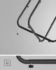 Close-up view of metal frame components of a product, with a diagrammatic icon in the lower left. Náhled obrázku produktu