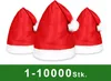 Santa Magix Weihnachtsmütze Set – Einfache rote Filz Produktbild-Vorschau 3