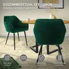 ML-Design set di 4 sedie da pranzo con braccioli e Anteprima dell’immagine prodotto 2