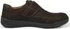 JOMOS Chaussures basses en cuir pour hommes choco, doublure Voir les images du produit 30