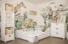 Kinderbett Bodenbett 140x200 cm weiß mit Rausfallschutz und Produktbild-Vorschau 1