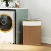 Cesto portabiancheria in bambù HOMCOM con coperchio, 55 L, Anteprima dell’immagine prodotto 7