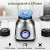 Multifunktionale Küchenmaschine 3-in-1 Standmixer, 1200ML Produktbild-Vorschau 5