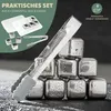 bremermann Eiswürfel Set 10tlg. // 8x Edelstahl-Eiswürfel, Produktbild-Vorschau 5