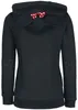Mickey Mouse Kapuzenjacke Damen Minnie schwarz S Produktbild-Vorschau 2