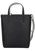 LACOSTE sac à épaule Anna Vertical Shopping Bag Noir Farine Voir les images du produit 16