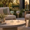 Luxus Europe - Lampada da tavolo Milos - Set da 2 - Verde Anteprima dell’immagine prodotto 4