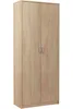 Policová šatníková skriňa LUBA - šírka 74 cm, dub sonoma Náhľad obrázku produktu 2