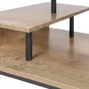 Relaxdays TV-Lowboard, 3 Ablagen, offenes TV-Regal bis 55 Produktbild-Vorschau 7