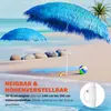 KINGSLEEVE® Sonnenschirm Hawaii Ø160cm Neigbar Produktbild-Vorschau 2