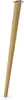 4x sossai Holzfüße rund - schräge Ausführung 71cm Eiche Produktbild-Vorschau 2