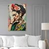 Arte Murale XXL Frida Kahlo 80x120 cm 1 pezzo Decorazione Anteprima dell’immagine prodotto 5