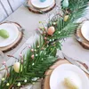 Künstliche Areca-Palmenblätter, Stiele, Kunstpalmenblätter, Produktbild-Vorschau 3