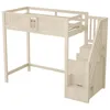 A loft bed with stairs and storage. Náhled obrázku produktu
