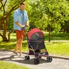 PawHut Hundewagen, 2 in 1 Hundetrolley, faltbarer Produktbild-Vorschau 2