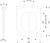 BRILLA WC-Sitz, SLIM, Soft Close, Grün matt Produktbild-Vorschau 5