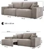 DomoHome Universelles Ecksofa Kasjo  Mit Schlaffunktion Und Produktbild-Vorschau 5