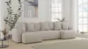Sedací souprava do U CHENOA - béžová Náhled obrázku produktu 1