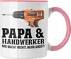 Trendation - Papa und Handwerker Tasse Geschenkidee Vater Produktbild-Vorschau 1