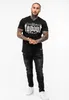 Herren T-Shirt normale Passform CRASHED Black/White XXL Produktbild-Vorschau 7