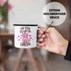 Trendation - Einhorn Emaille Tasse Lustiger Spruch Frauen Produktbild-Vorschau 2