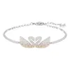 Náramek Swarovski Iconic Swan, model 5256264 Náhled obrázku produktu 1