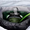Close-up view of a hydration pack inside a backpack. Anteprima dell’immagine prodotto