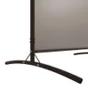 vidaXL paravento 5 pezzi antracite 433x180 cm tessuto Anteprima dell’immagine prodotto 7