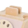 Drewniany telefon retro - pastelowy róż Podgląd zdjęcia produktu 8