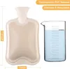 Wärmflasche Bettflasche mit weichem Bezug 2l - Wärmeflasche Produktbild-Vorschau 6