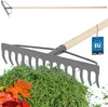 KOTARBAU® Rateau à Feuille Métal 36 cm Râteau Jardin 14 Voir les images du produit 1