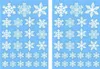 108 Weihnachten Fensterbilder Fensterdeko Schneeflocken Produktbild-Vorschau 4
