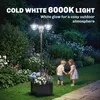 Outsunny Solarleuchte Gartenlicht 3-köpfige Lampe mit Produktbild-Vorschau 7