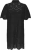 ONLY Stilvolles Kleid Lochstickerei Kurzarm Knopfleiste Produktbild-Vorschau 9