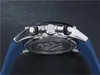 Close-up side view of a watch with a blue strap. Náhled obrázku produktu