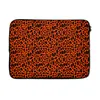 MuchoWow® Laptop Hülle 14 ZollTiermuster - Rot - Panther Produktbild-Vorschau 1