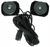 Two magnetic LED lights with a coiled black cable and a connector. Náhled obrázku produktu