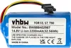 vhbw Akku kompatibel mit Qihoo T90, S7, S9, 360 S5, X9 Produktbild-Vorschau 1