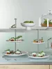 ASA Selection Etagere flach, 3 stufig grande Steingut Podgląd zdjęcia produktu 4