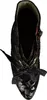 Laura Vita Damen Stiefelette floral Blumenmuster Metallic Produktbild-Vorschau 1