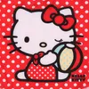 Hello Kitty Mädchen Badeanzug, roter Badeanzug, einteilig Produktbild-Vorschau 5