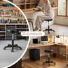 Theo&Cleo Rollhocker höhenverstellbar, Bürohocker mit Produktbild-Vorschau 3