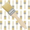 Kurtzy 24x Pinsel Set mit Malerpinsel Flachpinsel breit - Produktbild-Vorschau 1