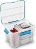 KIS Boîte plastique Scuba Box M Transparent / Gris / Bleu Voir les images du produit 2