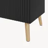 Sideboard 'Nand' mit 3 Türen 120 x 40 x 76 cm Schwarz Produktbild-Vorschau 8